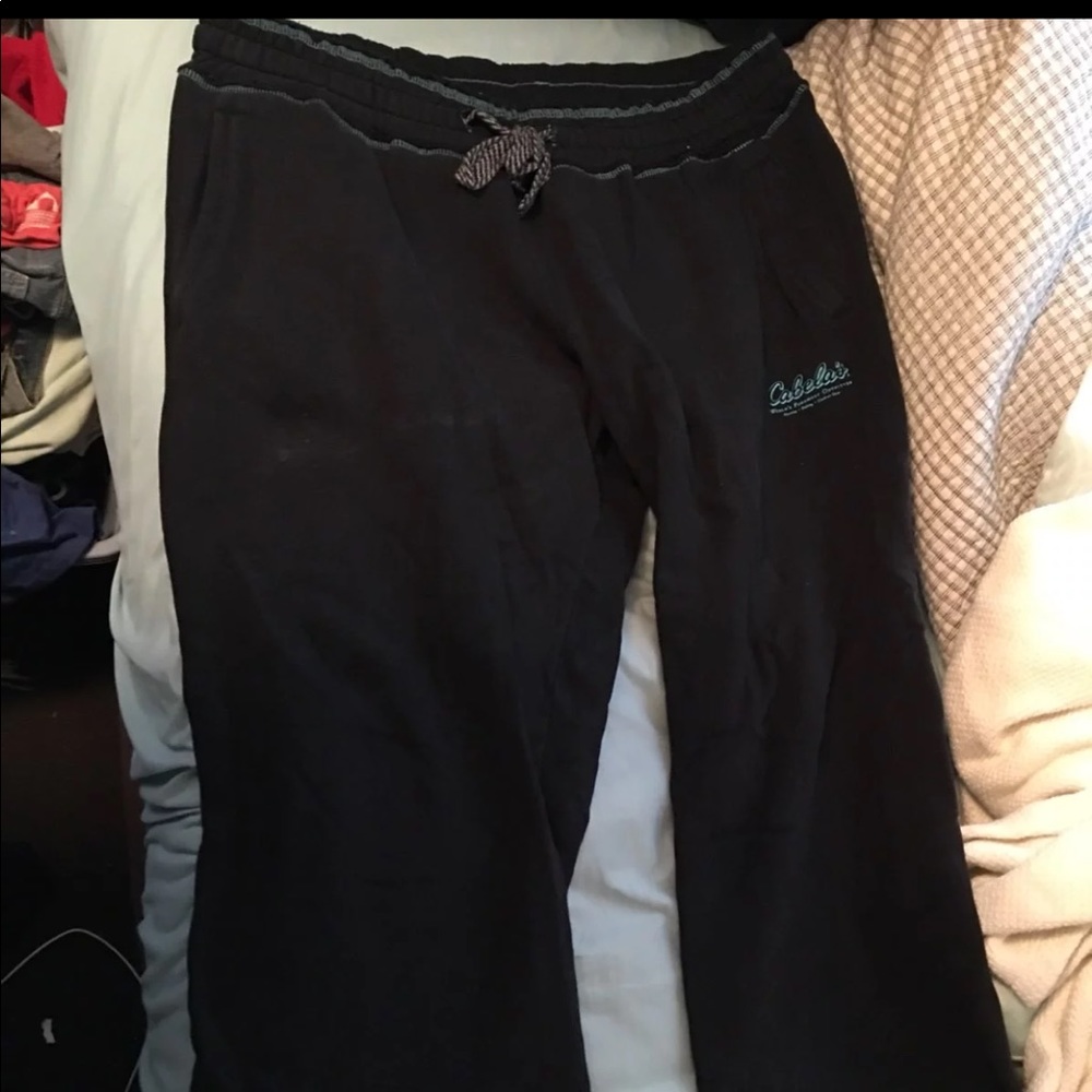 Women’s Cabelas thick sweatpants XL